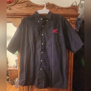 Honda button up short sleeve shirt